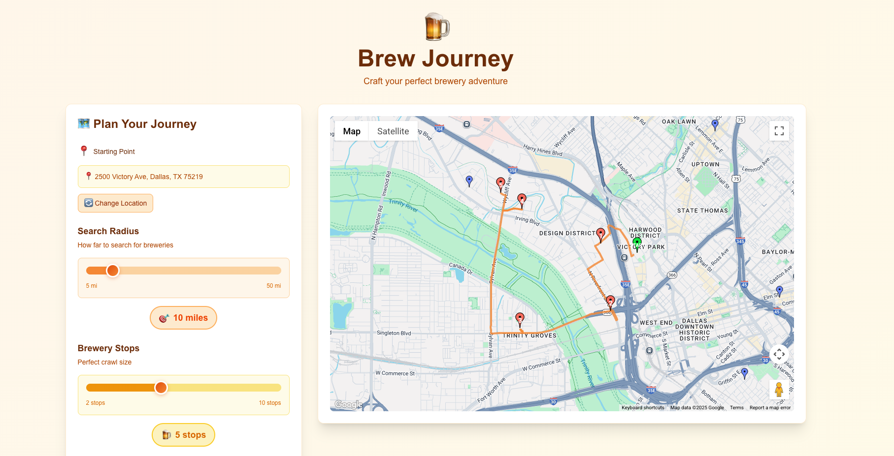 Brewery Journey